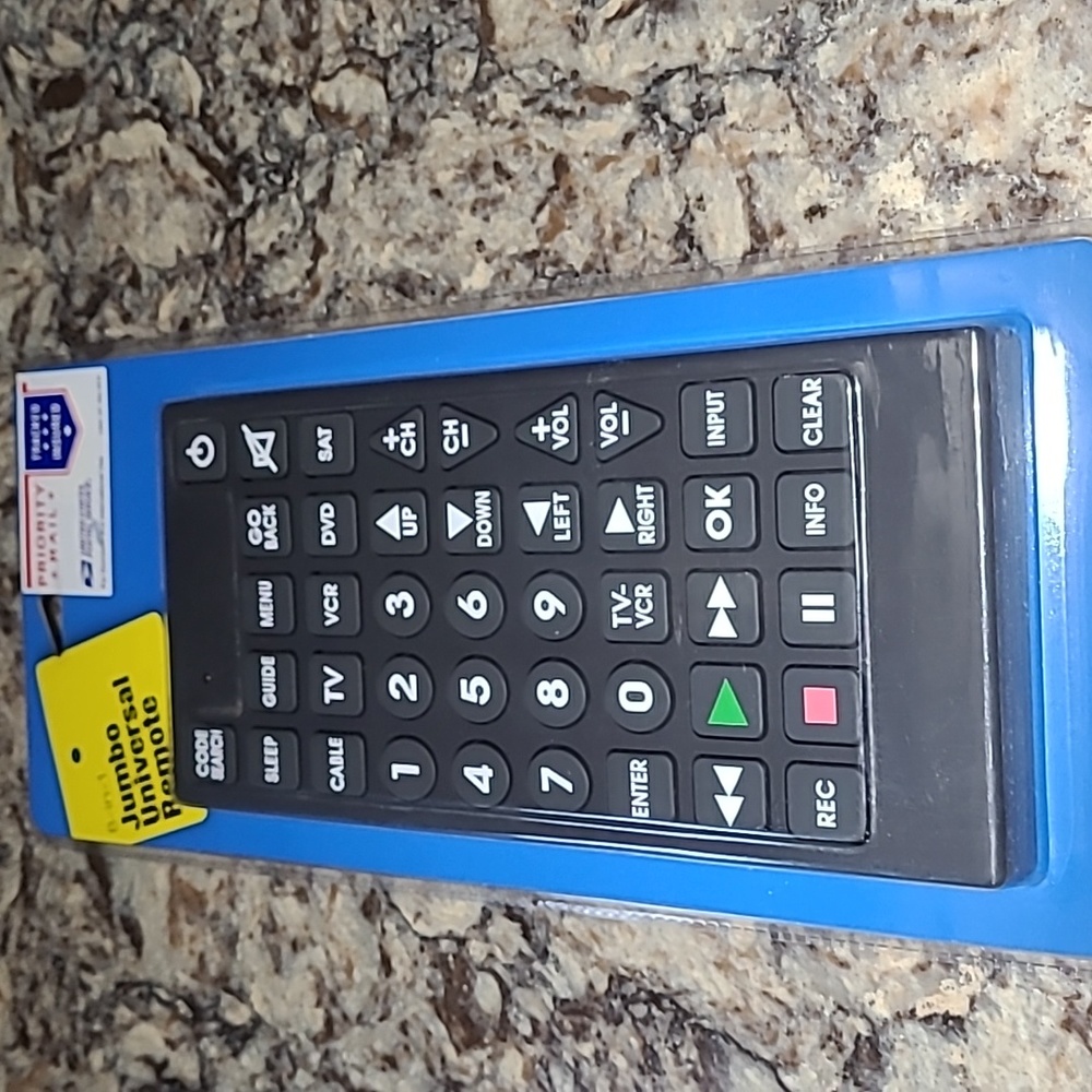 Jumbo universal remote